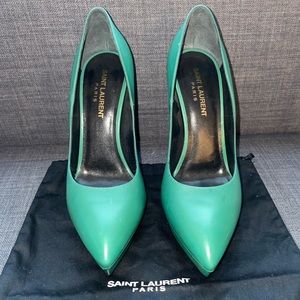 ❌SOLD❌ SAINT LAURENT JANIS POINTED TOE PLATFORM HEELS